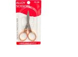 Inf Mini Forbici Pieghevoli In Acciaio Inox Con Manico In Lega Di Zinco Oro Rosa