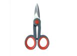 Inf Forbici Da Elettricista Forbici Da Pesca Professionali In Acciaio Inox Grigio + Rosso