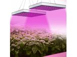 Jopassy 2X Lampada Per Piante Led A Spettro Completo 15W 225Leds Luce Per Piante Luce Per Piante Da Interno, Idroponica, Semina Interna Di Fiori Veg, Verdure E Fiori