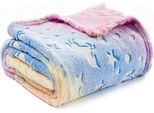 Coperta Coccolosa Per Bambini, Coperta Unicorno Coperta Fosforescente, 150 X 100 Cm - Luminova Unicorn