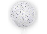 Palloncino 45Cm A Pois Blu E Giallo Tuban