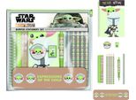 Pyramid International Star Wars The Mandalian Set Di Cancelleria Trasparente Trasparente Taglia Unica