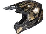 Casco Motocross Airoh Aviator 3 Tc 222 The Legend, Nero/Oro, Xl (61/62)