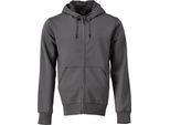 Felpa Con Cappuccio E Zip Grigio Antracite, Taglia 3XL Mascot 22486-378-89