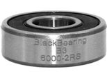 Cuscinetto Nero B3 6000-2Rs Cuscinetto Del Pedale Argento Argento Taglia Unica
