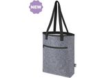 L-Merch 210743 | Borsa Frigo In Feltro Borsa Frigo 12L - Colore: Grigio Medio - Dimensioni: 40 X 40 X 11 Cm