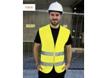 Korntex X200VIS | Gilet Di Sicurezza Passau - Visitatore Da M/L A 3XL/4XL - Colore: Giallo Segnale - Taglia: Xl/Xxl
