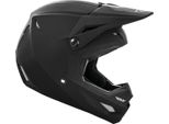 Casco Da Motocross Fly Racing Kinetic Solid, Nero Opaco, L (59/60)