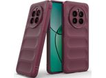 Custodia Per Realme 12+ Custodia Protettiva In Silicone Tpu Morbido Antiurto Borgogna