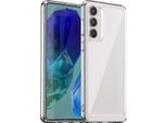 Custodia Per Samsung Galaxy M55 Trasparente, Custodia Protettiva In Silicone Tpu Antiurto Trasparente