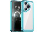 Custodia Per Huawei Pura 70 Trasparente, Antiurto Custodia Protettiva In Silicone Tpu Azzurro