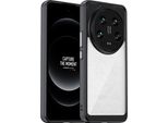 Custodia Per Xiaomi 14 Ultra Trasparente, Antiurto Tpu Silicone Custodia Protettiva Nero