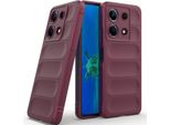 Custodia Per Infinix Note 30 4G Custodia Protettiva In Silicone Tpu Morbido Antiurto Borgogna