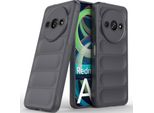 Custodia Per Xiaomi Redmi A3 Custodia Protettiva In Silicone Tpu Morbido Antiurto Grigio Scuro