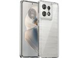 Custodia Per Motorola Edge 50 Pro Trasparente, Custodia Protettiva In Silicone Tpu Antiurto Trasparente