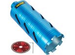 Carotatrice Diamantata Vevor, Carotatrice Con Diametro Di 4 Pollici / 101 Mm, Carotatrice Per Calcestruzzo Con Diametro Di 9,5 Pollici / 241 Mm, Carotatrice Con Filettatura 5/8 Pollici-11, Carotatrice A Secco/Umida Con Lama, Carotatrice Diamantata A Umido