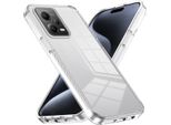 Custodia Per Xiaomi Redmi Note 12 5G Antiscivolo, Trasparente, Antiurto Custodia Protettiva In Tpu Trasparente