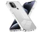 Custodia Per Xiaomi Redmi A1+ / A2+ Antiscivolo, Trasparente, Antiurto Custodia Protettiva In Tpu Trasparente
