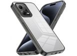 Custodia Per Xiaomi Redmi Note 12 5G Custodia Protettiva In Tpu Antiscivolo, Trasparente, Antiurto Nero