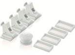 Confezione Da 4 Chiusure Magnetiche Per Armadi, Chiusura Di Sicurezza Per Bambini, Chiusura Per Armadi - Magclasp