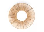 Specchio In Rattan Naturale 60 Cm - Oviala Horun