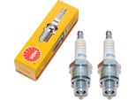 Set Di Candele Ngk 2X BR7HS Con Soppressione Delle Interferenze, Filettatura Corta 12,7 Mm Ø 14,0 Mm Esagono 20,8 Mm, Distanza Tra Gli Elettrodi 0,75 Mm, Potere Calorifico 7, 4122 / 4737 / 5417 / 7852