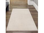 Tappeto Da Salotto Resistente Con Semplice Design Ad Arco In Beige Dimensioni - 80 X 150 Cm