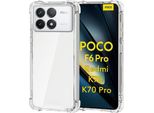 Custodia Per Xiaomi Poco F6 Pro/Redmi K70 / K70 Pro Paraurti Trasparente In Tpu Morbido, Custodia Protettiva Antiurto