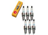 Set Di Candele Di Accensione Ngk 6X DCPR9E Con Soppressione Delle Interferenze, Filettatura Lunga 19,0Mm Ø 12,0Mm Esagono 16,0Mm, Distanza Tra Gli Elettrodi 0,85Mm, Potere Calorifico 9, 2641