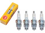 Set Di Candele Ngk 4X BR7HS Con Soppressione Delle Interferenze, Filettatura Corta 12,7 Mm Ø 14,0 Mm Esagono 20,8 Mm, Distanza Tra Gli Elettrodi 0,75 Mm, Potere Calorifico 7, 4122 / 4737 / 5417 / 7852