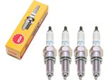 Set Di Candele Ngk 4X CPR9EA-9 Candela Con Soppressione Delle Interferenze, Filettatura Lunga 19,0 Mm Ø 10,0 Mm Esagono 16,0 Mm, Distanza Tra Gli Elettrodi 0,90 Mm, Potere Calorifico 9, 2308