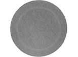 Tappeto Per Esterni Relax Grigio 160 Cm Rotondo
