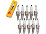 Set Di Candele Ngk 10X CPR8EA-9 Candela Di Accensione Con Soppressione Delle Interferenze, Filettatura Lunga 19,0Mm Ø 10,0Mm Esagono 16,0Mm, Distanza Tra Gli Elettrodi 0,90Mm, Potere Calorifico 8, 2306