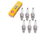 Set Di Candele Di Accensione Ngk 6X CR6HSA Con Soppressione Delle Interferenze, Filettatura Corta 12,7 Mm Ø 10,0 Mm Esagono 16,0 Mm, Distanza Tra Gli Elettrodi 0,75 Mm, Potere Calorifico 6, 2983