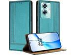 Custodia Per Oneplus Nord N30 Se In Pelle Con Funzione Stand Verde