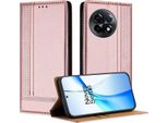 Custodia Per Oneplus 11R In Pelle Con Funzione Di Supporto Rosa