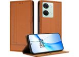 Custodia Per Oneplus Nord 3 In Pelle Con Funzione Di Supporto Marrone