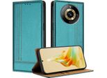 Custodia Per Telefono Cellulare Per Realme 11 Pro In Pelle Flip Custodia Protettiva Con Funzione Stand Verde