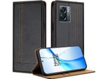 Custodia Per Oneplus Nord N300 Custodia Flip In Pelle Con Funzione Di Supporto Nero