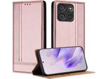 Custodia Per Cellulare Per Itel A60 / Itel A60S Custodia Protettiva In Pelle Con Funzione Di Supporto Rosa