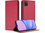 Custodia Per Cellulare Per Samsung Galaxy Note 10 Lite In Pelle Flip Custodia Protettiva Con Funzione Stand Rosso