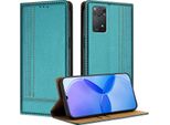 Custodia Per Xiaomi Redmi Note 11 Pro/Note 11 Pro+ 5G/Note 12 Pro 4G Custodia In Pelle Flip Con Funzione Stand Verde