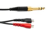 SYSTEM-S Cavo Di Ricambio Da 5 M Con Jack Aux E Spina Da 6,35 Mm Per Cuffie Sennheiser Hd 660S 650 600 580 A Spirale