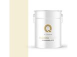Intonaco Alla Resina Siliconica | Bianco-Giallo | Intonaco Di Attrito | Intonaco Siliconico | Intonaco Per Facciate | Intonaco Per Graffiatura Intonaco Strutturato Intonaco Finito Pareti E Soffitti | 15 Kg 1,5 Mm