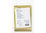 Coperta Di Salvataggio Coperta Di Emergenza Coperta Isolante 160X210 Cm Oro Argento LL2021072218