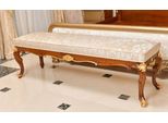 Casa Padrino Luxury Baroque Bench Crema / Marrone / Oro 170 Cm - Mobili Barocchi - Italy