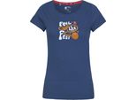 Rafiki Jay Kurzarm-T-Shirt Blau 36 Frau Blau 36