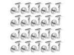 Set Di Staffe Per Corrimano Aopunly 20 Pezzi Staffa Per Corrimano In Acciaio Inox Supporto Di Supporto Per Ringhiera Curva