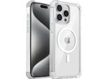 Custodia Magnetica Per Iphone 13 Pro Max Compatibile Con Magsafe, Antiurto, Protezione Militare Custodia Trasparente Clear