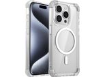 Custodia Magnetica Per Iphone 13 Pro Compatibile Con Magsafe, Antiurto, Protezione Militare Custodia Trasparente Clear